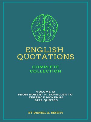cover image of English Quotations Complete Collection, Volume IX